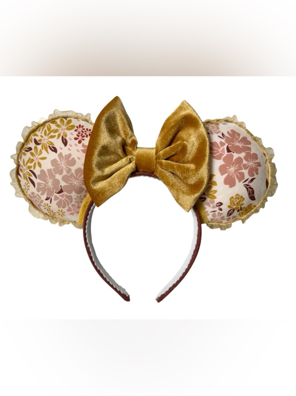 Floral Minnie Mouse Ears